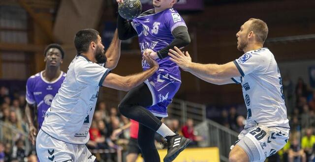 Handball Proligue La Js Cherbourg Conc De Le Nul Face Frontignan