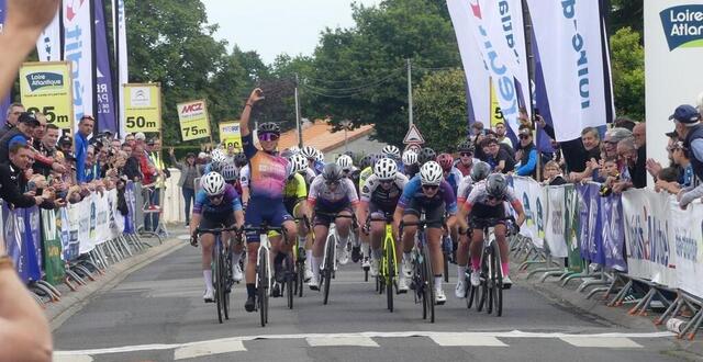 Cyclisme Route féminine de Loire Atlantique Océane Goergen pour