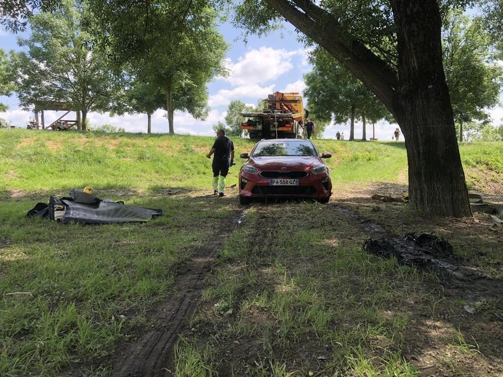 Pourquoi Une Voiture Avec Deux Chiens Bord A Fini Sa Course Dans L