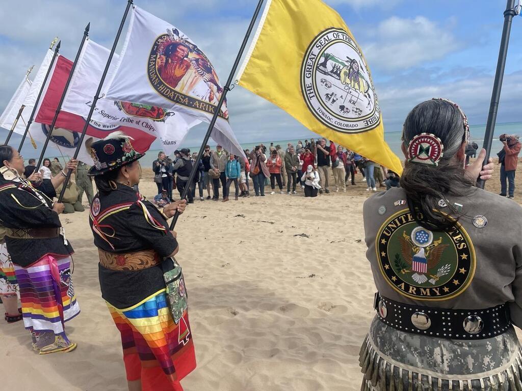 80e D Day Ils étaient doublement des patriotes à Omaha un