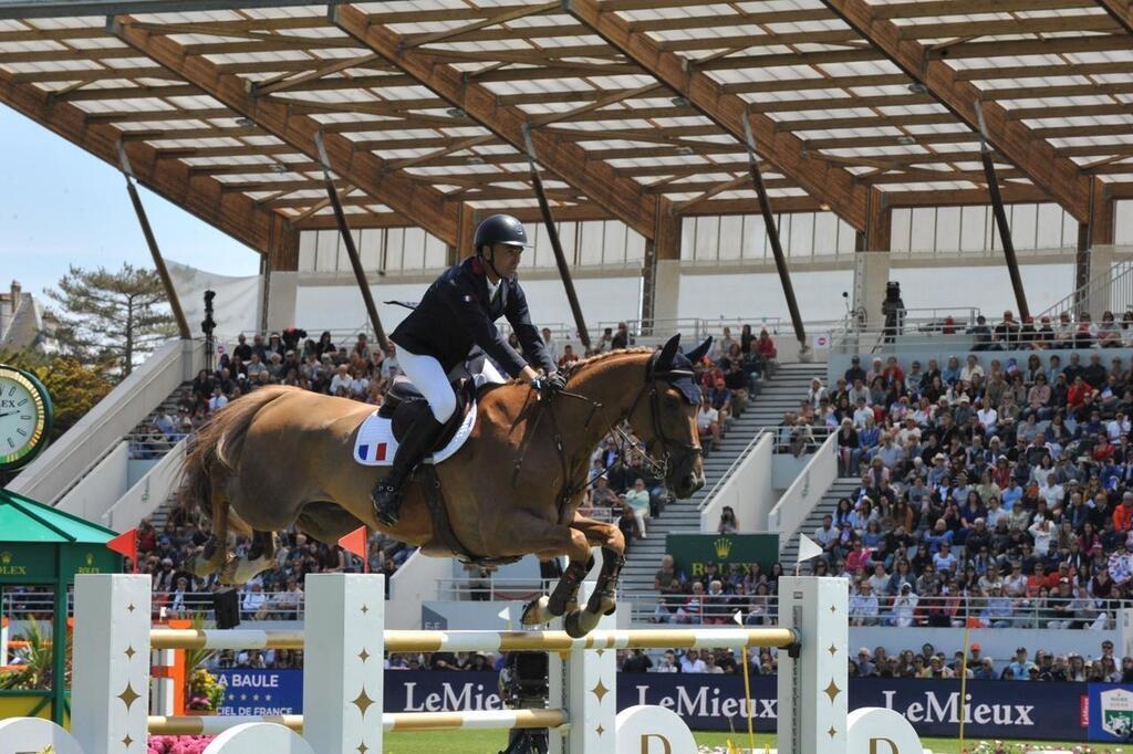 Jumping De La Baule Le Calvadosien Fran Ois Xavier Boudant Brille En