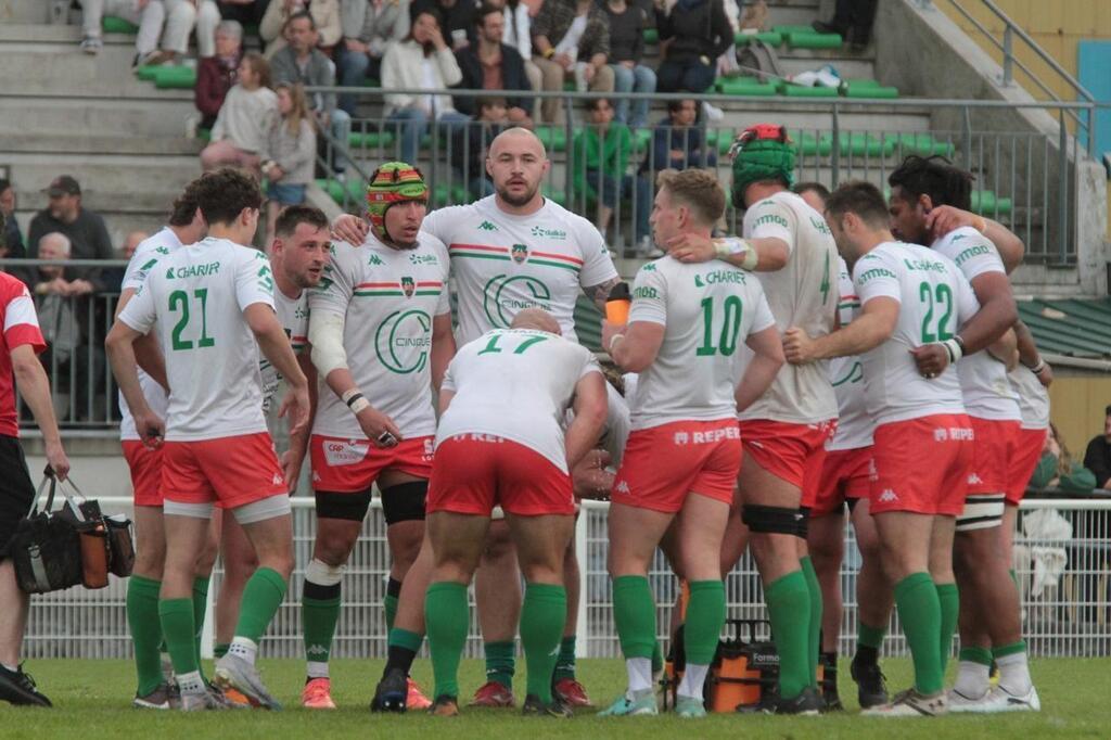 Rugby Fédérale 1 fin de laventure pour le Stade Nantais battu en