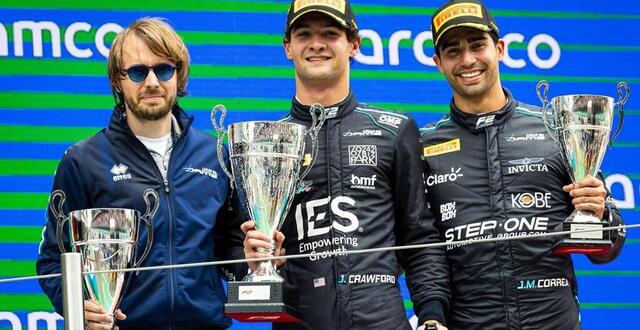 Formule 2 Une victoire et un podium Dams brille à Barcelone Sport