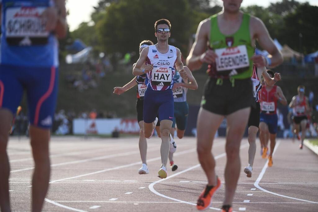 Athlétisme Championnats de France Élite Le Deux Sévrien Hugo Hay