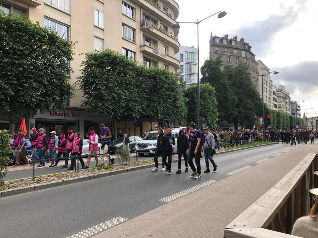 Législatives Une manifestation dans les rues de Rennes contre l