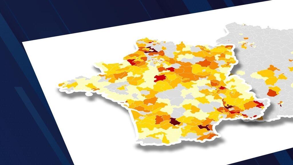 CARTE Législatives quel écart entre les candidats au second tour