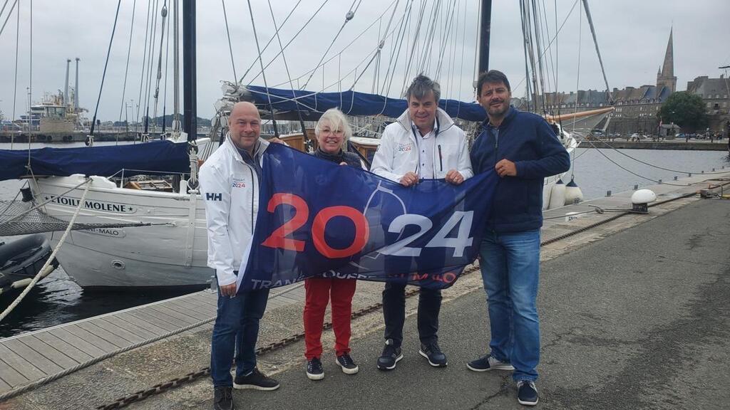 Larriv E De La Transat Qu Bec Saint Malo Un Peu Plus Longue Que