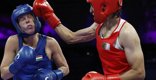 JO 2024 Boxe Accusée dêtre un homme Imane Khelif gagne pour l