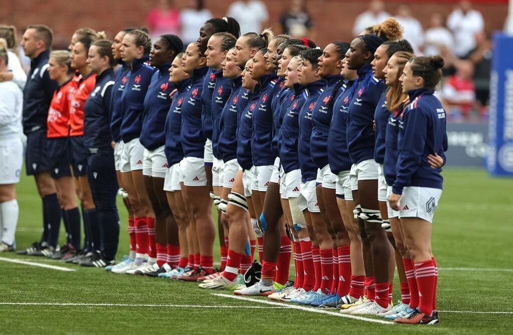 Women Xv Rugby La Composition Du Xv De France F Minin Pour Son Entr E