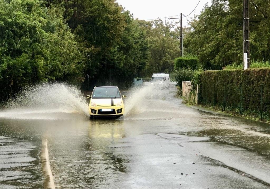 CARTE Tempête Kirk en Loire Atlantique des routes et le périphérique