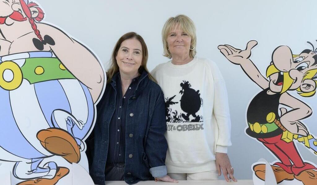 ENTRETIEN Astérix a 65 ans Anne Goscinny et Sylvie Uderzo se