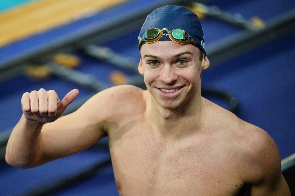 Natation Battu sur le 200 m nage libre Léon Marchand réussit quand