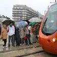 photo diaporama sorties les premiers pas du tramway au mans ! 766