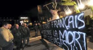 photo diaporama info les éleveurs manifestaient devant la préfecture au mans