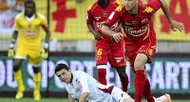 photo diaporama sport 32e journée de ligue 2 : lemans fc et metz font match nul