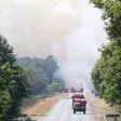 photo diaporama sorties incendie dans la forêt de saint-mars-la-brière  184470