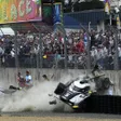 photo diaporama sorties 24 heures : l'accident de l'audi n°3 d'allan mcnish 185826