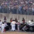 photo diaporama sorties 24 h du mans. l'accident de l'audi n.3 d'allan mcnish 185829