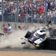photo diaporama sorties 24 h du mans. l'accident de l'audi n.3 d'allan mcnish 185831