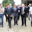 photo diaporama sorties nicolas sarkozy et françois fillon en visite à sablé-sur-sarthe 188090