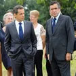 photo diaporama sorties nicolas sarkozy et françois fillon en visite à sablé-sur-sarthe 188094