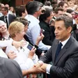 photo diaporama sorties nicolas sarkozy et françois fillon en visite à sablé-sur-sarthe 188110