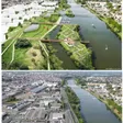 photo diaporama sorties aménagement des rives de la maine, les trois projets 202876
