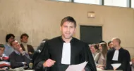 photo diaporama info le mans. les étudiants en droit au concours de plaidoiries