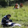 photo diaporama sorties orne. 150 personnes simulent un crash d’avion 211129