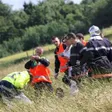 photo diaporama sorties orne. 150 personnes simulent un crash d’avion 211131