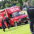 photo diaporama sorties orne. 150 personnes simulent un crash d’avion 211132