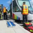 photo diaporama sorties tram. un faux accident à angers 211845