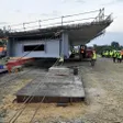 photo diaporama sorties lgv en sarthe: un pont-rail au-dessus de l'a28 229751