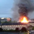 photo diaporama sorties le mans. les photos de l'incendie de l'ancien hôpital psychiatrique 242104