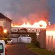 photo diaporama sorties le mans. les photos de l'incendie de l'ancien hôpital psychiatrique 242129