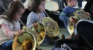 photo diaporama info auvers-le-hamon: découverte des instruments à l'école maurice-cantin
