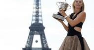photo diaporama sport en images : sharapova reine de beauté à paris