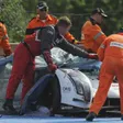 photo diaporama sorties 24 heures du mans. le crash de loïc duval sur l'audi n°1 en images [galerie photos] 244081