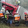 photo diaporama sorties fatines. retour en images sur l'accident, sur l'a 11, d'un camion transportant des bovins  280838