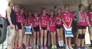 photo diaporama sport coulaines. 650 jeunes volleyeurs voient la vie en rose
