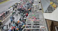 photo diaporama sport 24 heures du mans. de la pluie et des fans pour l'ouverture des stands [photos]