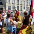 photo diaporama sorties de drôles de personnages médiévaux en centre-ville d'argentan 305092