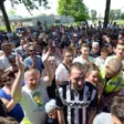photo diaporama sorties coupe de france. en images: quelle ambiance au départ du bus d'angers 310714