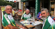 photo diaporama info [photos] semaine fédérale cyclotouriste. une pause appréciée à bellême