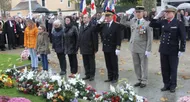 photo diaporama info [photos] la flèche. cérémonie pluvieuse pour le 11-novembre