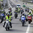 photo diaporama sorties le mans. la manifestation des motards en images 314984