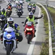 photo diaporama sorties le mans. la manifestation des motards en images 315005