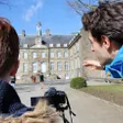 photo diaporama sorties en images. silence, les jeunes tournent un clip au château de flers?! 315355