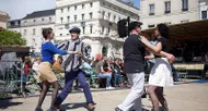 photo diaporama info le mans. quand l’europajazz en balade fait vibrer et danser le centre-ville [photos]