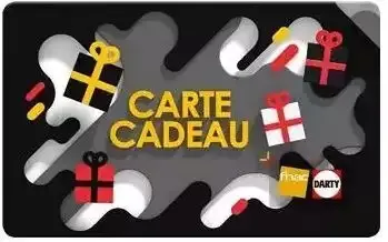votre e-carte cadeau fnac-darty de 100 €